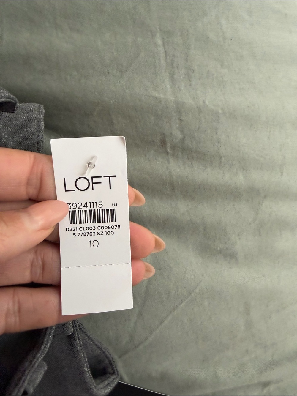 Curvy LOFT Versa Seasonless Stretch Double Pleat Wide Leg Pants – Size 10 - Picture 8 of 10
